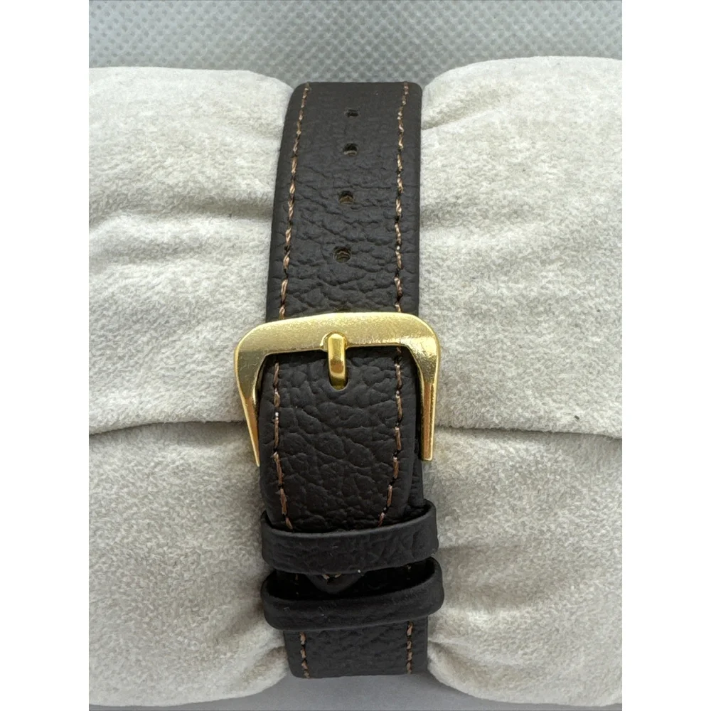 Michael Kors MK5020 Women's Black Leather Analog Dial Wrist Quartz Watch AEA040